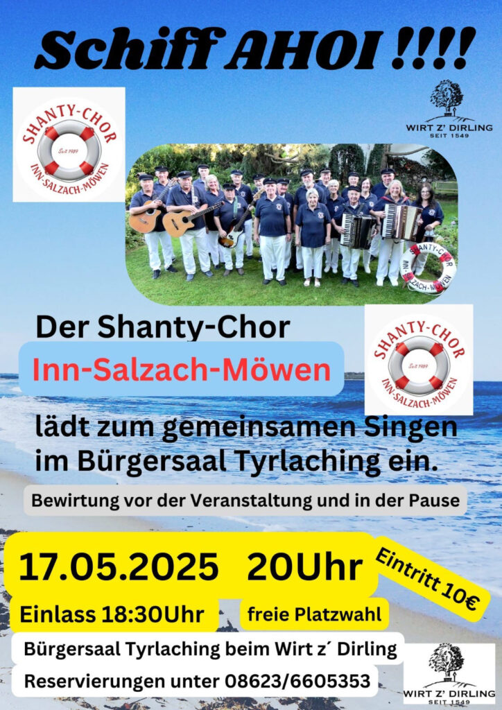Schiff AHOI im Bürgersaal Tyrlaching !!!!